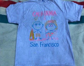 Vintage 1980s single stitched San Francisco California T-shirt