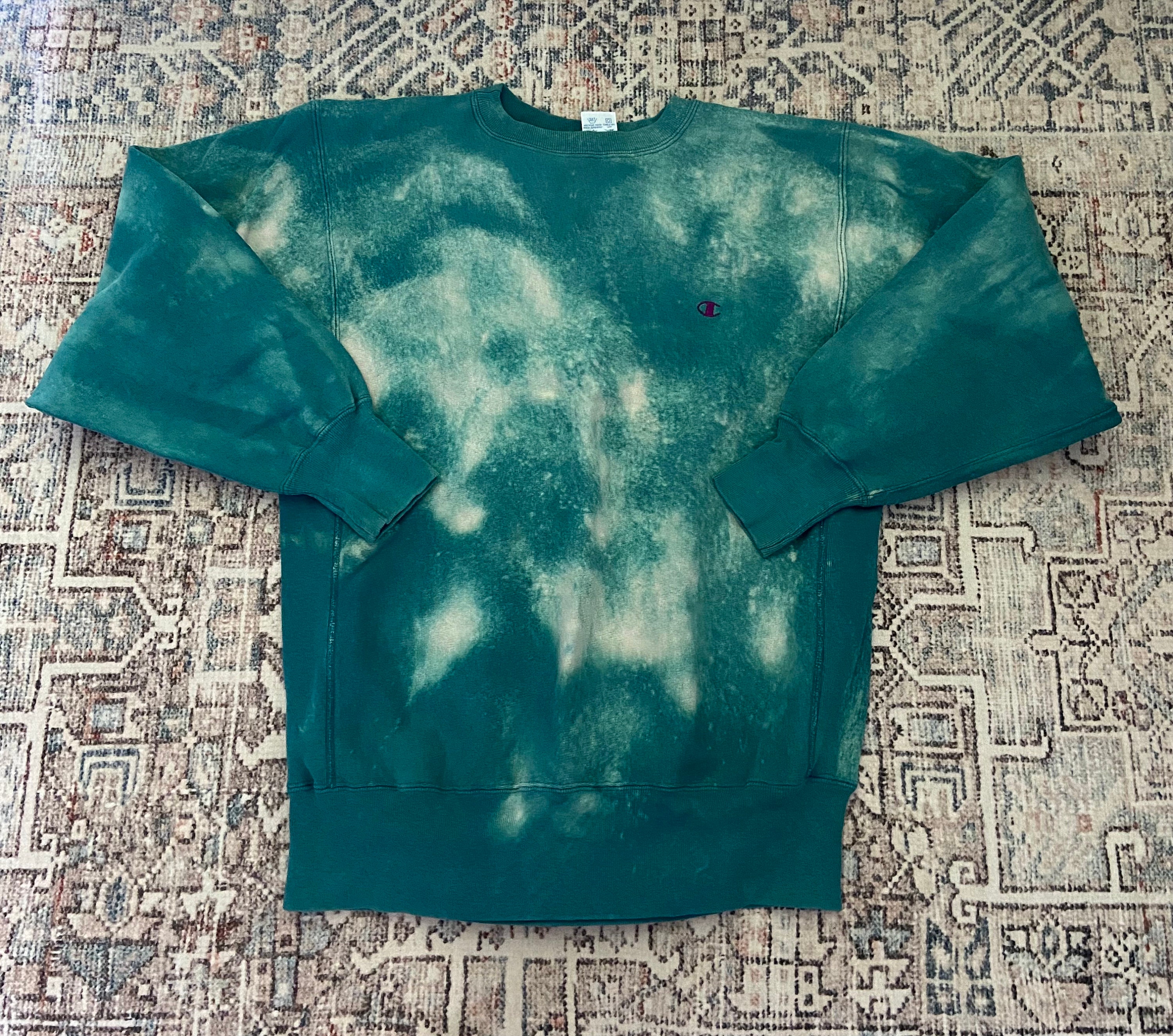 トップス 90s oldgap reverse weave tie-dye sweater Vintage 1990s Champion Reverse Weave Tie Dye Sweatshirt - Etsy