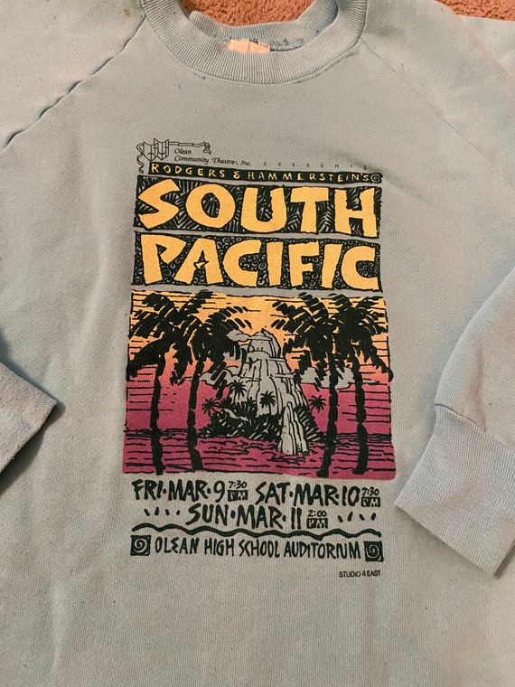 Vintage 1990s Olean high school South Pacific mus… - image 2