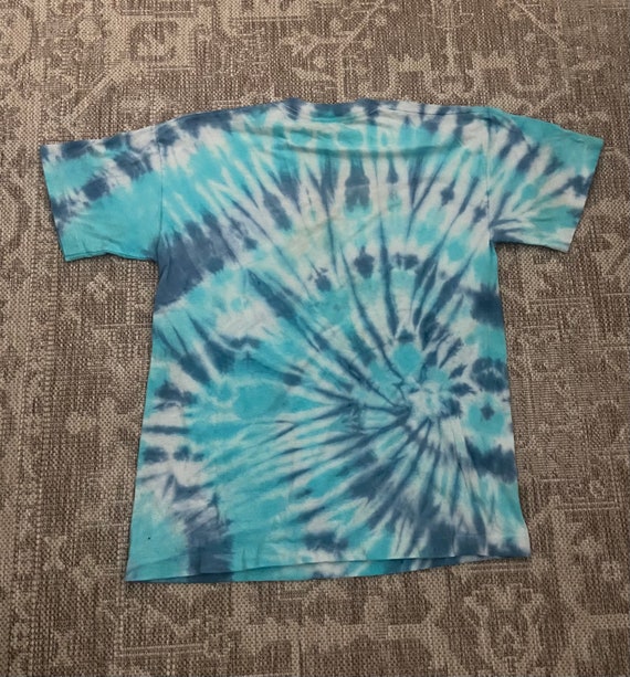 Vintage 1990s Dublin Ireland tie dye T-shirt - image 4