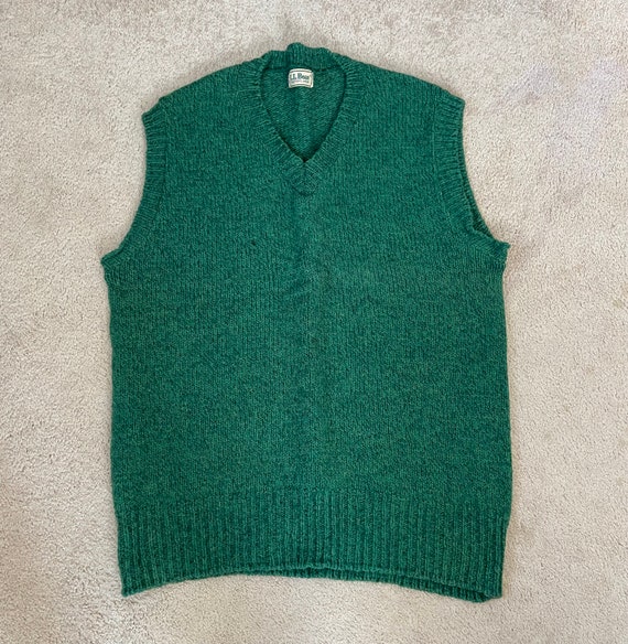 Vintage 1990s L.L. Bean wool vest - image 1