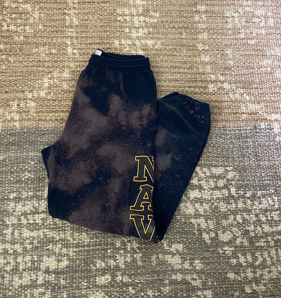 Vintage 1990s Navy tie dye sweatpants