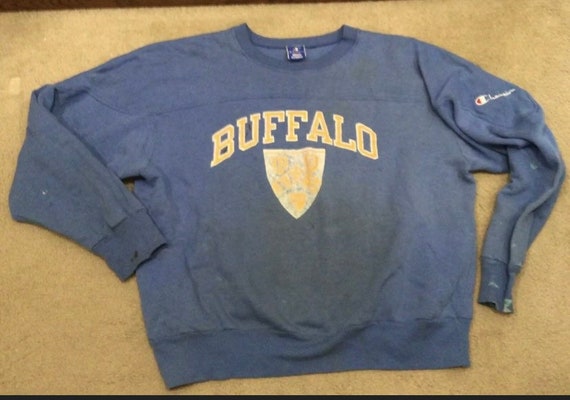 champion sweater grijs 80s