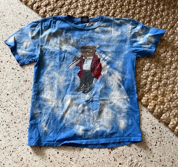 polo bear ski t shirt