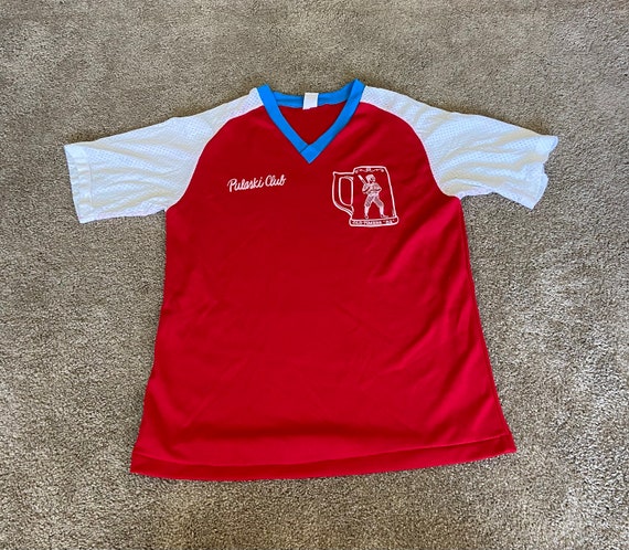 Vintage 1982 Pulaski Club Old Timers jersey