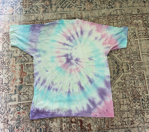 Vintage 1990s Howell Baseball tie dye graphic t-s… - image 3