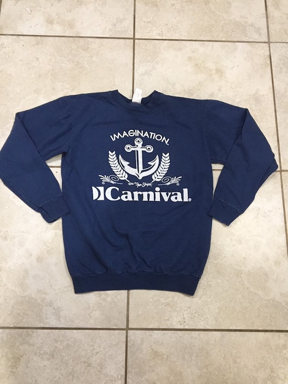 Vintage 1980s Carnival cruise ship sweatshirt