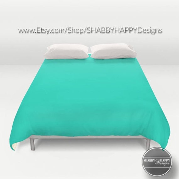 Solid Color Seafoam Green Choice Of Duvet Cover Or Comforter Etsy