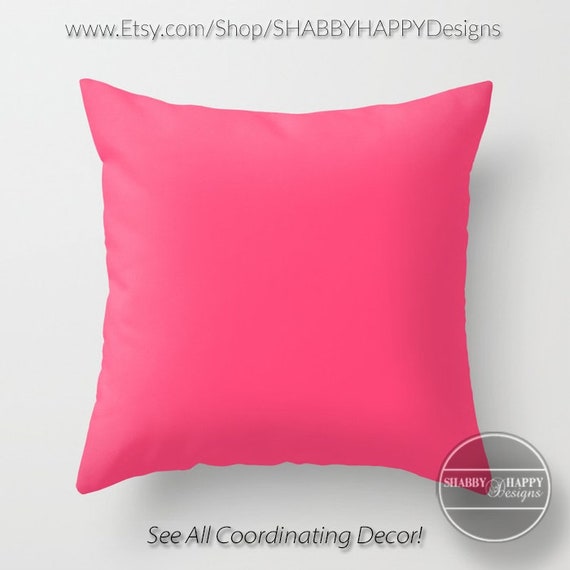 Solid Color Bubble Gum Pillow Zippered Cushion Case Cover Etsy