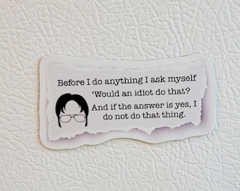 Funny Dwight , Office Magnet