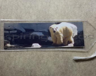 Polar Bear Crossing Bookmark