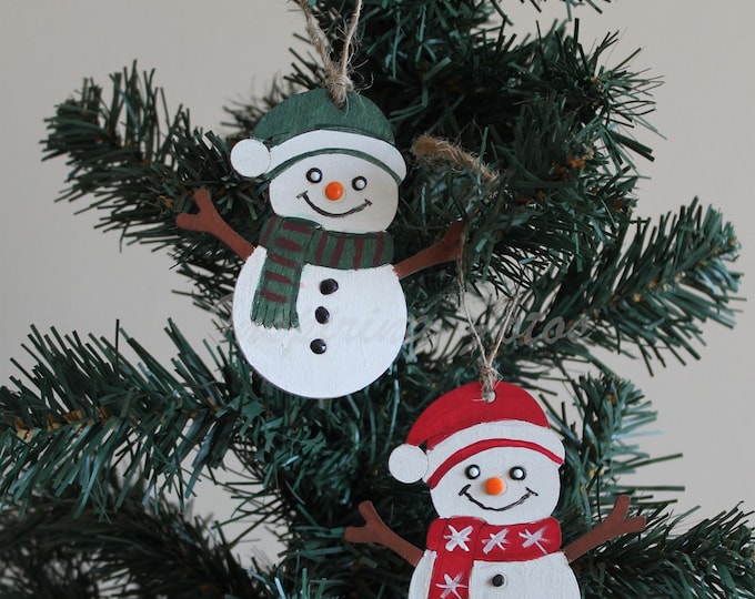 Featured listing image: Assorted Wooden Christmas Ornaments