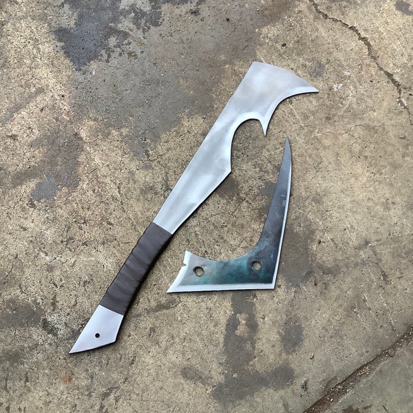 Hand Forged Sokka Weapon Set. Boomerang and Machete. Avatar The Last Airbender Cosplay.