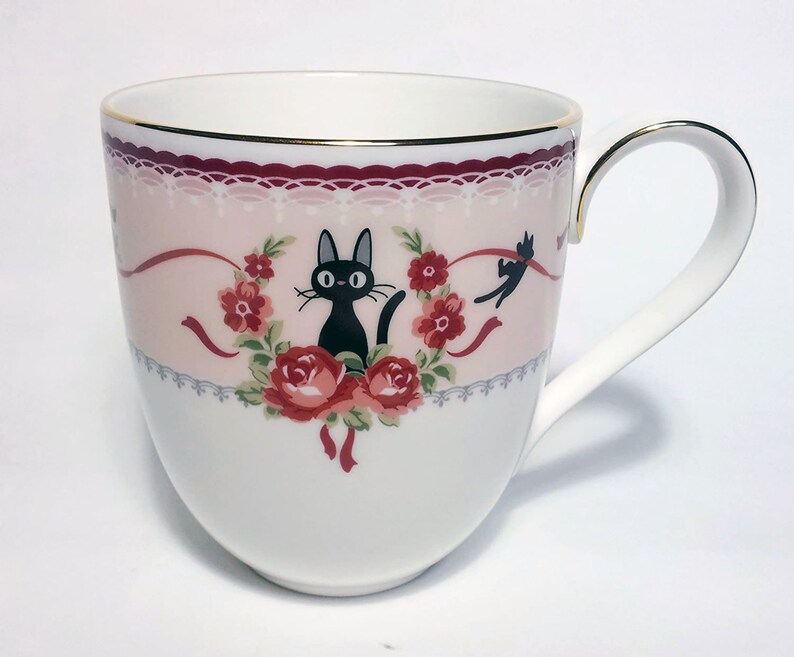 Kiki's Delivery Service Jiji Tea Cup Mug Cup Noritake Bone Etsy