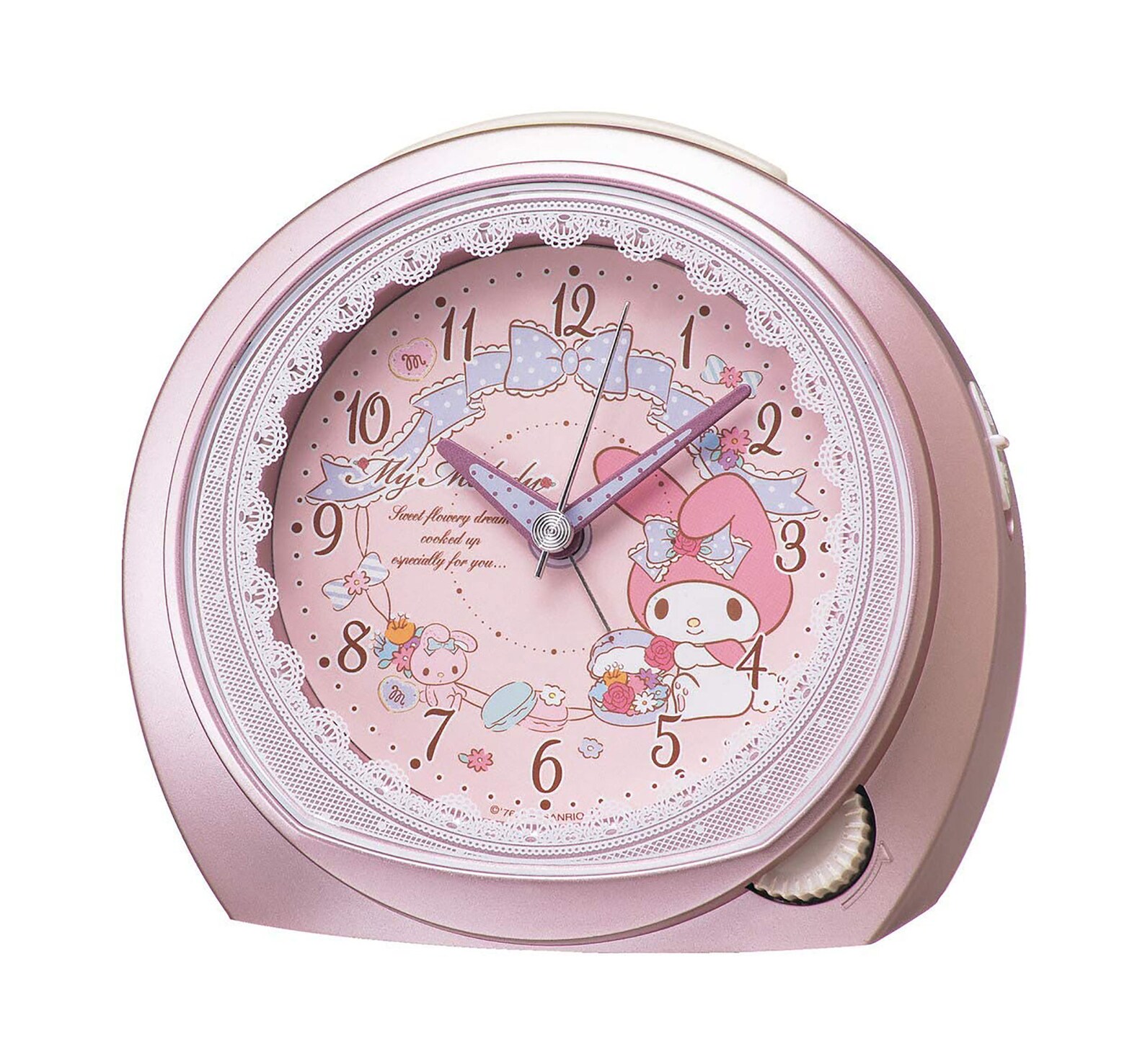My Melody Alarm Clock Pink Metallic Kawaii JAPAN Etsy
