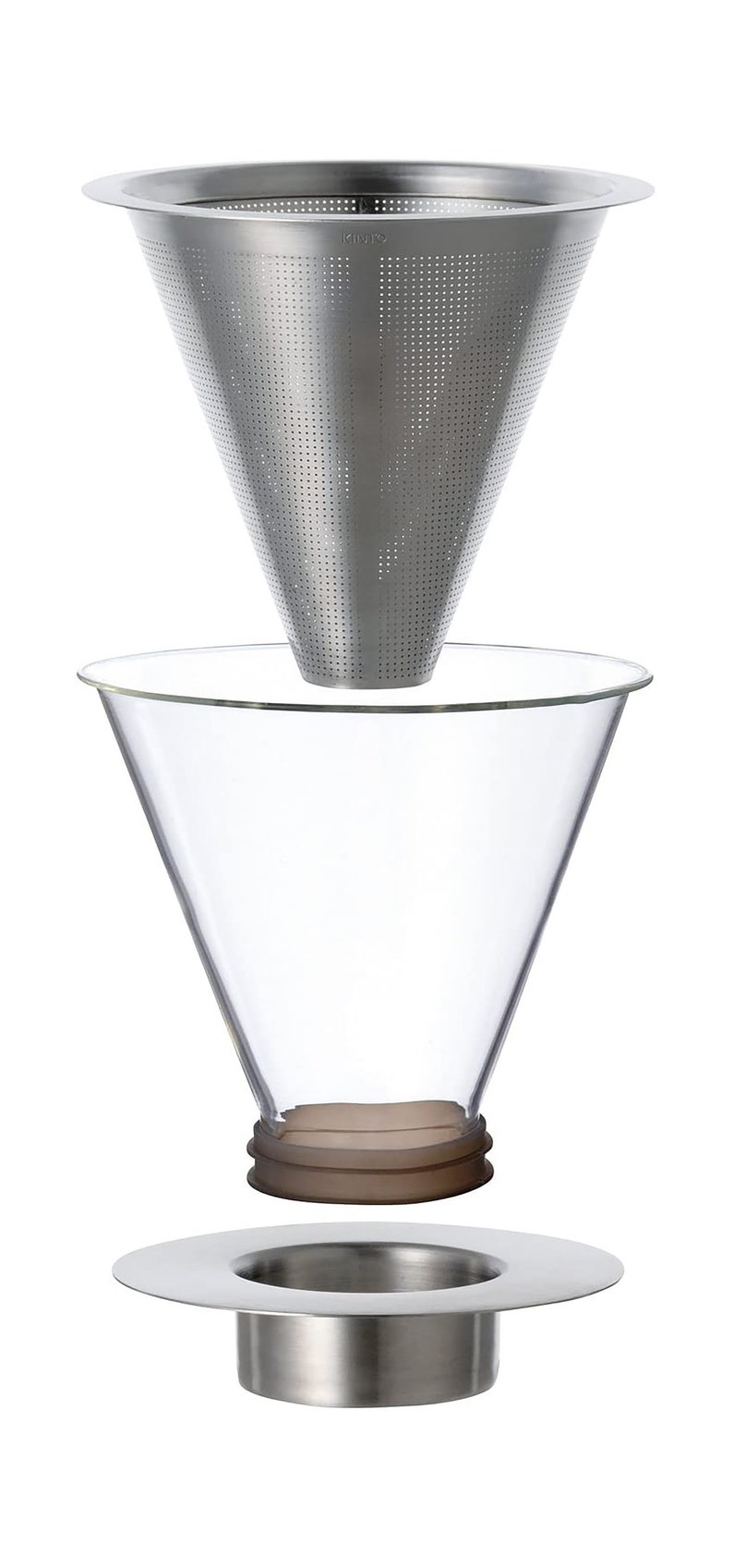 KINTO CARAT Coffee Dripper & Pot 21678 720ml 0.72L Glass Etsy