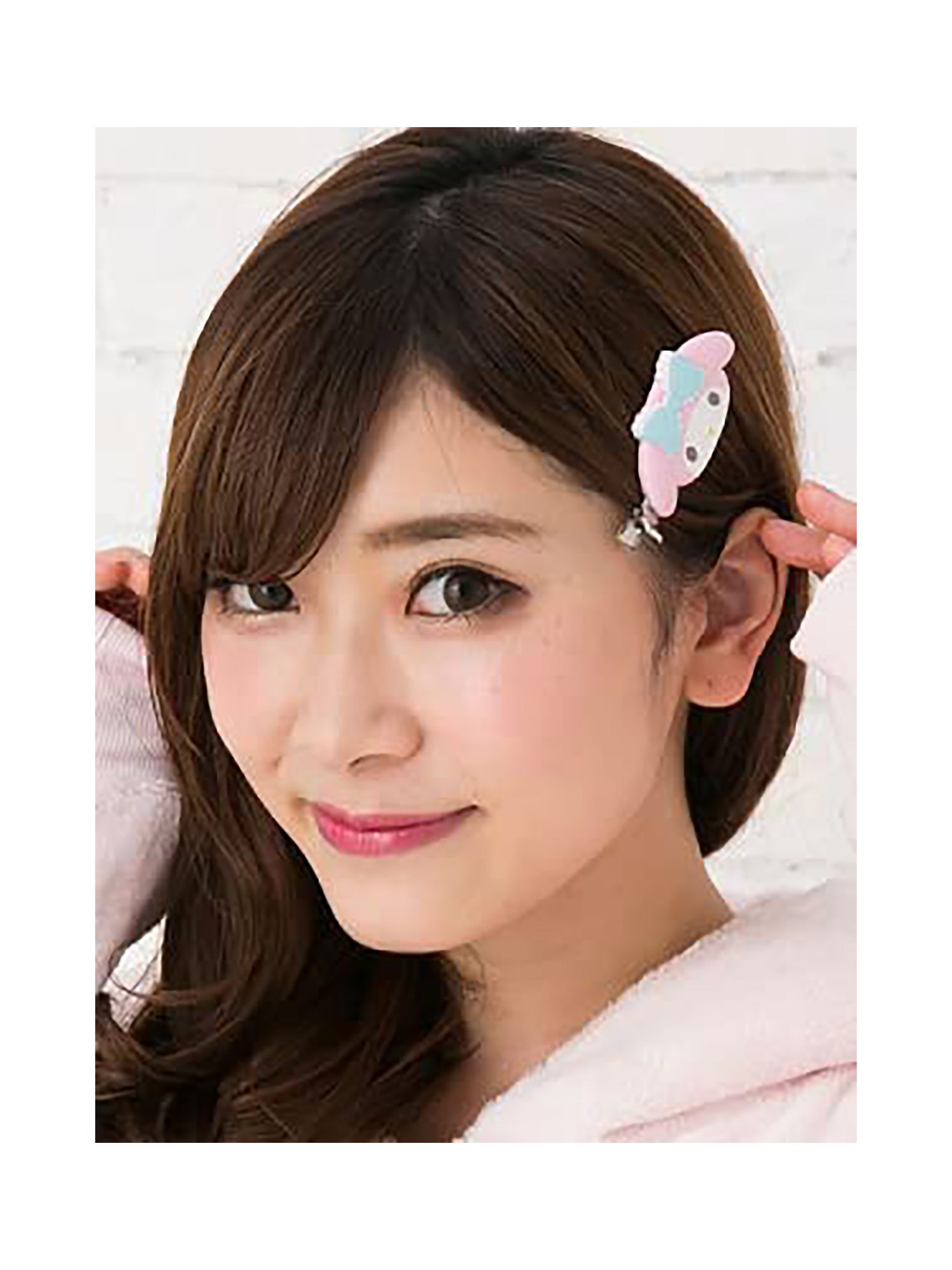 Kuromi Bangs Hair Clips Accessories Kawaii Cute Etsy