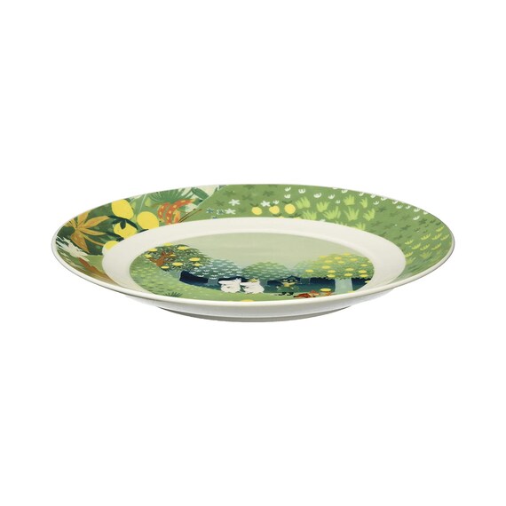 MOOMIN Luonto Plate 195mm Hill Green MM3201-330 Yamaka from Japan
