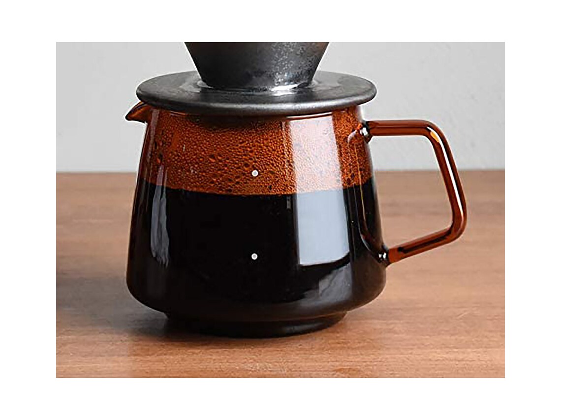 KINTO Coffee Server SEPIA Jug 600ml 20.2oz. Amber 21749 JAPAN Etsy