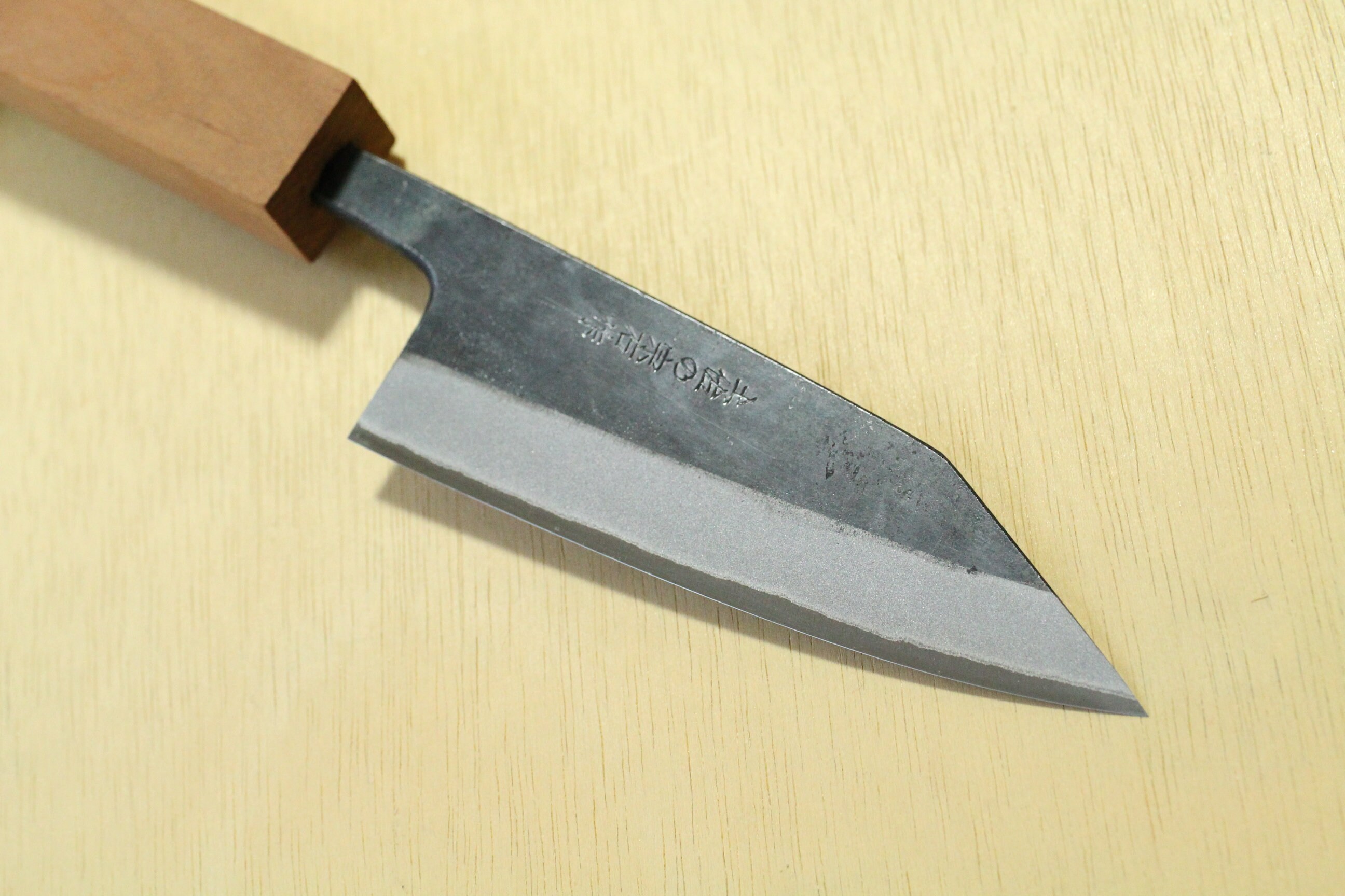 ibuki wa handle custom knife making kit for beginners Blue #2 steel Na –  ibuki blade blanks