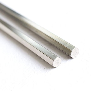 ibuki Moribashi All Stainless Steel Chopsticks Honyaki Japanese Sushi Chef&#39;s Garnishing Hexagon 180mm