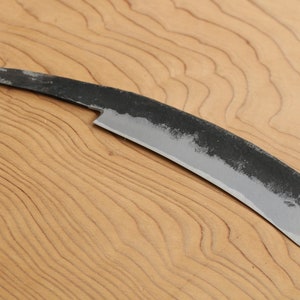 Shoryu Hand forged blank blade White #2 steel Kurouchi Thin tanto knife 115mm