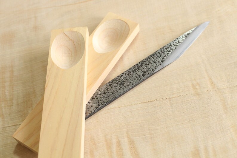 Ibuki Craft Wood Carving Spoon Making Kit With Japanese Image 0