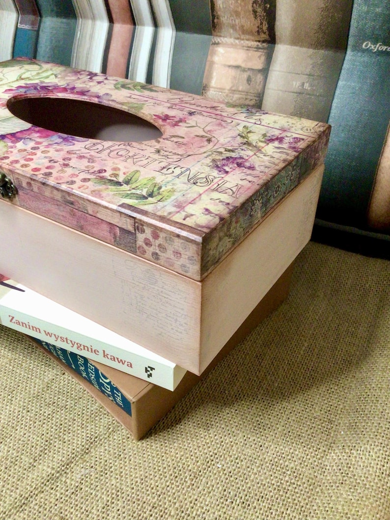 Hydrangea Tissue Box Cover