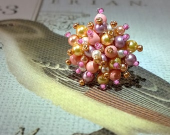 Stunning Swarovski Pearl Ring