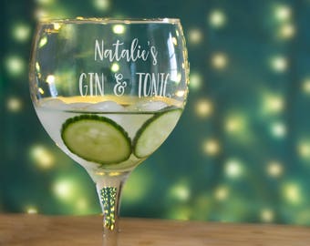Bicchiee Da Cocktail Pesonalizzato | Bicchiee Da Gin Tonic Inciso - Foto 6