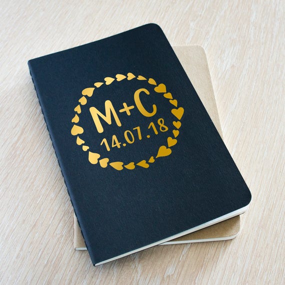 Wedding Planner Book Personalised Notebook A5 A6 Wedding Etsy