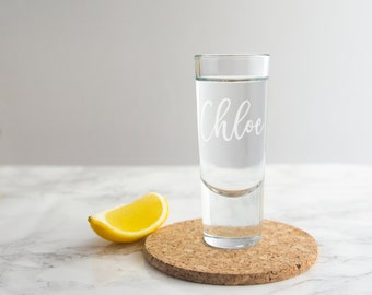 Shot Glass: Personalised Name Engraving (50ml)