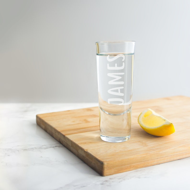 Personalised Shot Glass With Name Engraved Glasses Gift for Etsy UK
