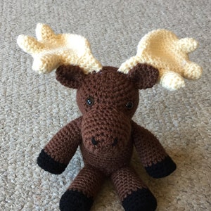 Garrett the Moose Crochet Pattern