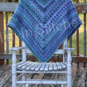 PATTERN The Jodi Pocket Shawl Crochet PATTERN image 7