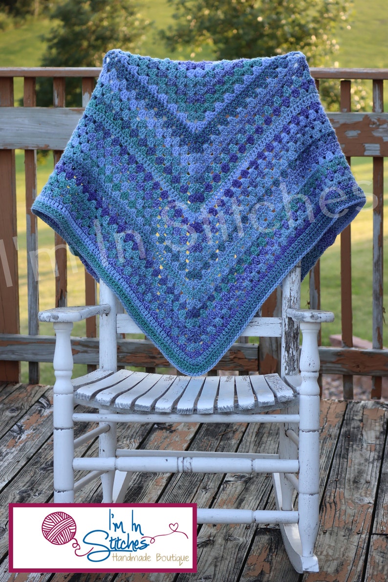 PATTERN The Jodi Pocket Shawl Crochet PATTERN image 7