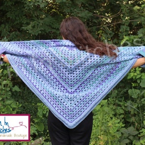 PATTERN The Jodi Pocket Shawl Crochet PATTERN image 2