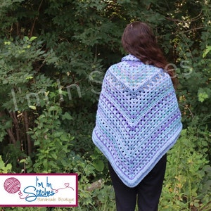 PATTERN The Jodi Pocket Shawl Crochet PATTERN image 5