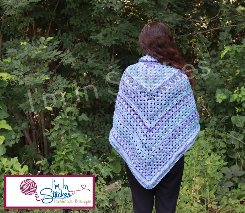PATTERN The Jodi Pocket Shawl Crochet PATTERN image 5