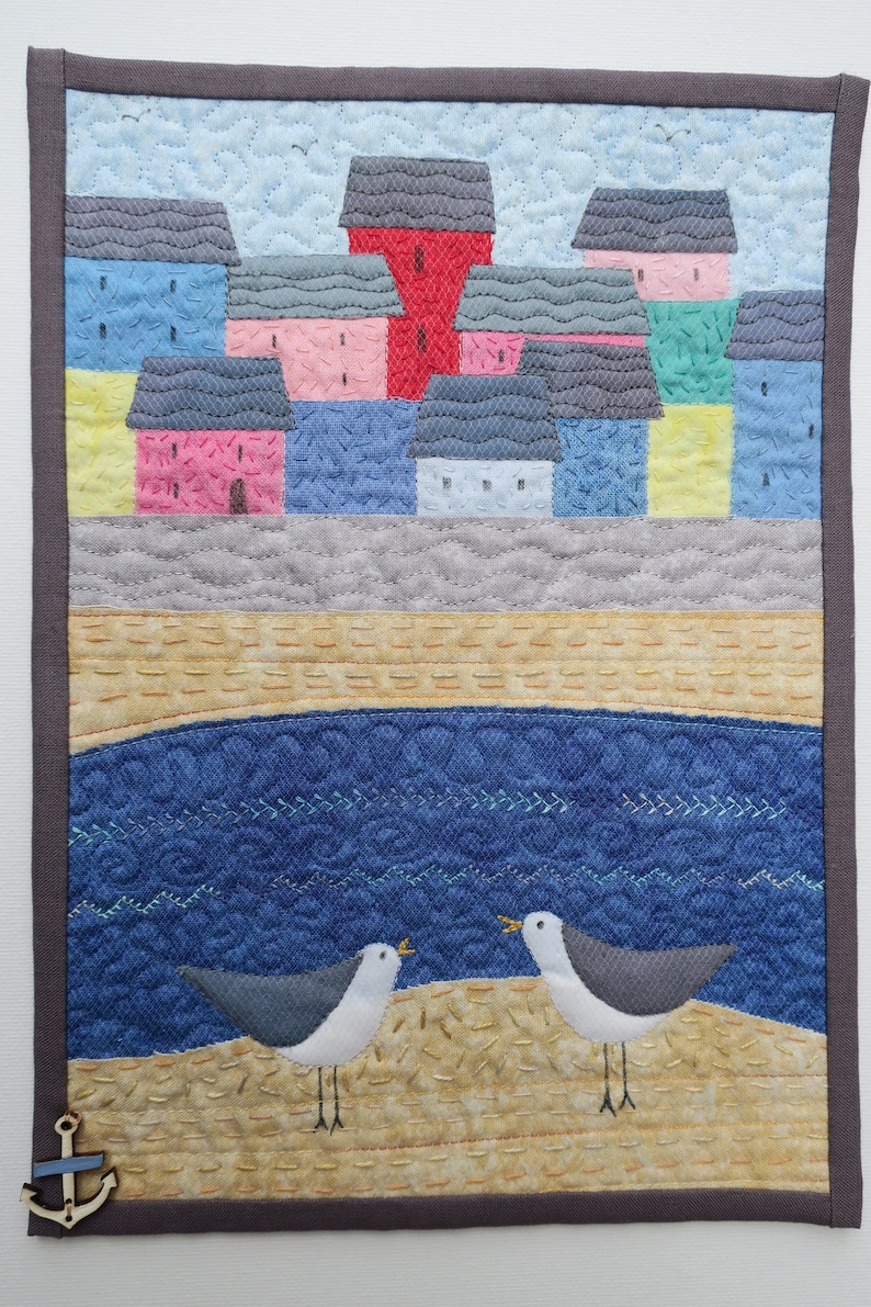 Cornish Village Miniature Quilt Kit Etsy UK