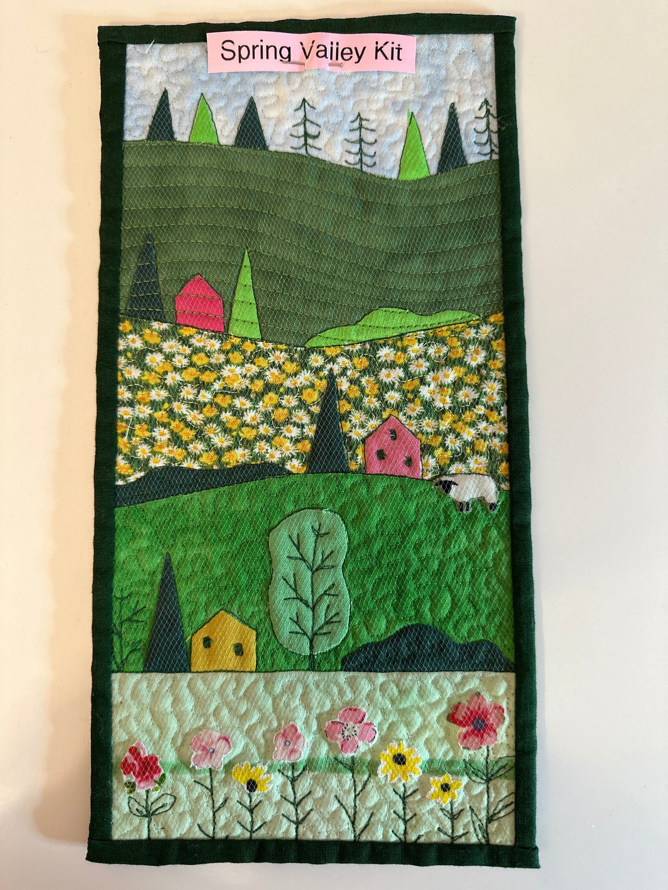 Spring Valley Mini Quilt Kit Etsy UK