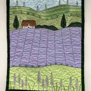 Lavender Fields MiniQuilt Kit