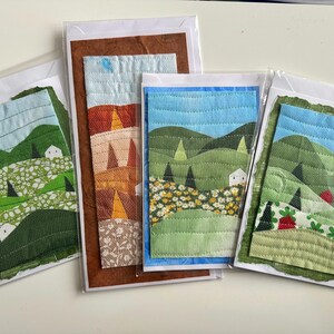Handmade Greetings Cards Little Landscapes