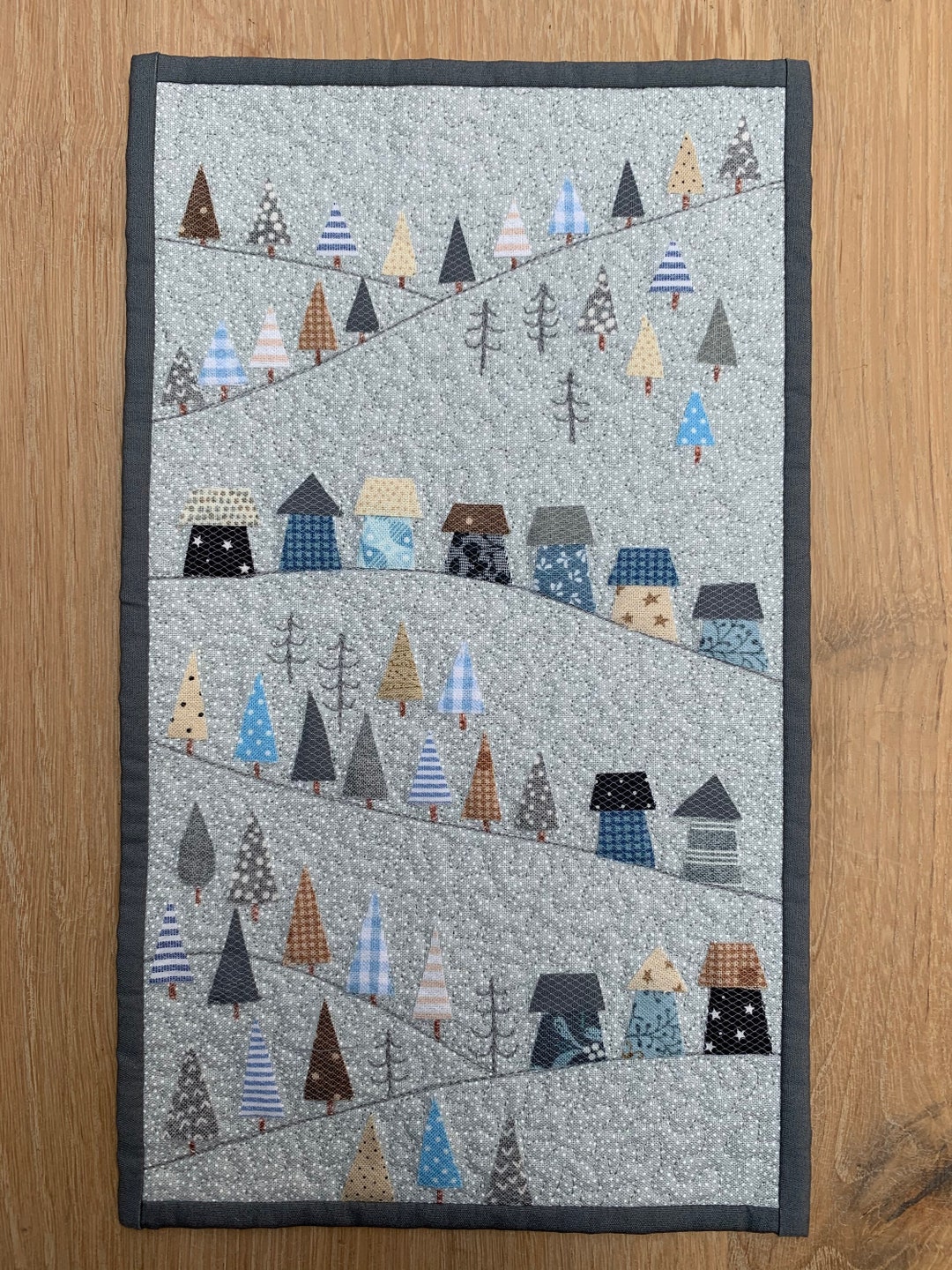 Highland Village Mini Quilt KIT - Etsy Highland Village Mini Quilt KIT - Etsy