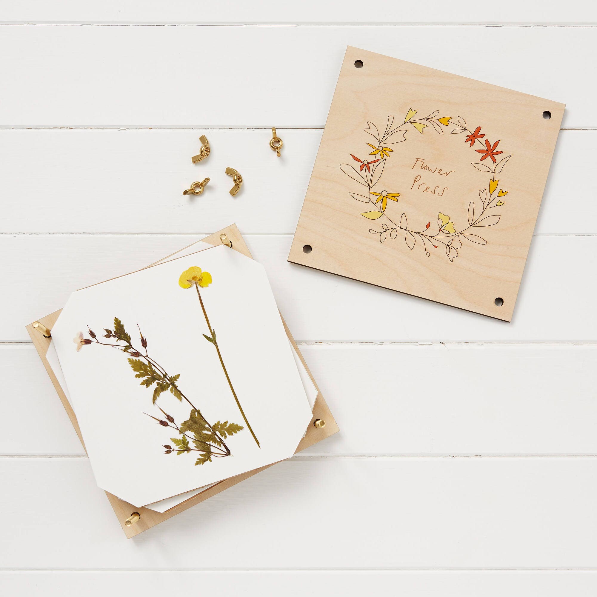 Flower Press Wooden Flower Press Etsy UK