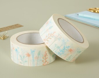 Floral Gift Tape - Paper Tape - Christmas Wrapping - Christmas tape