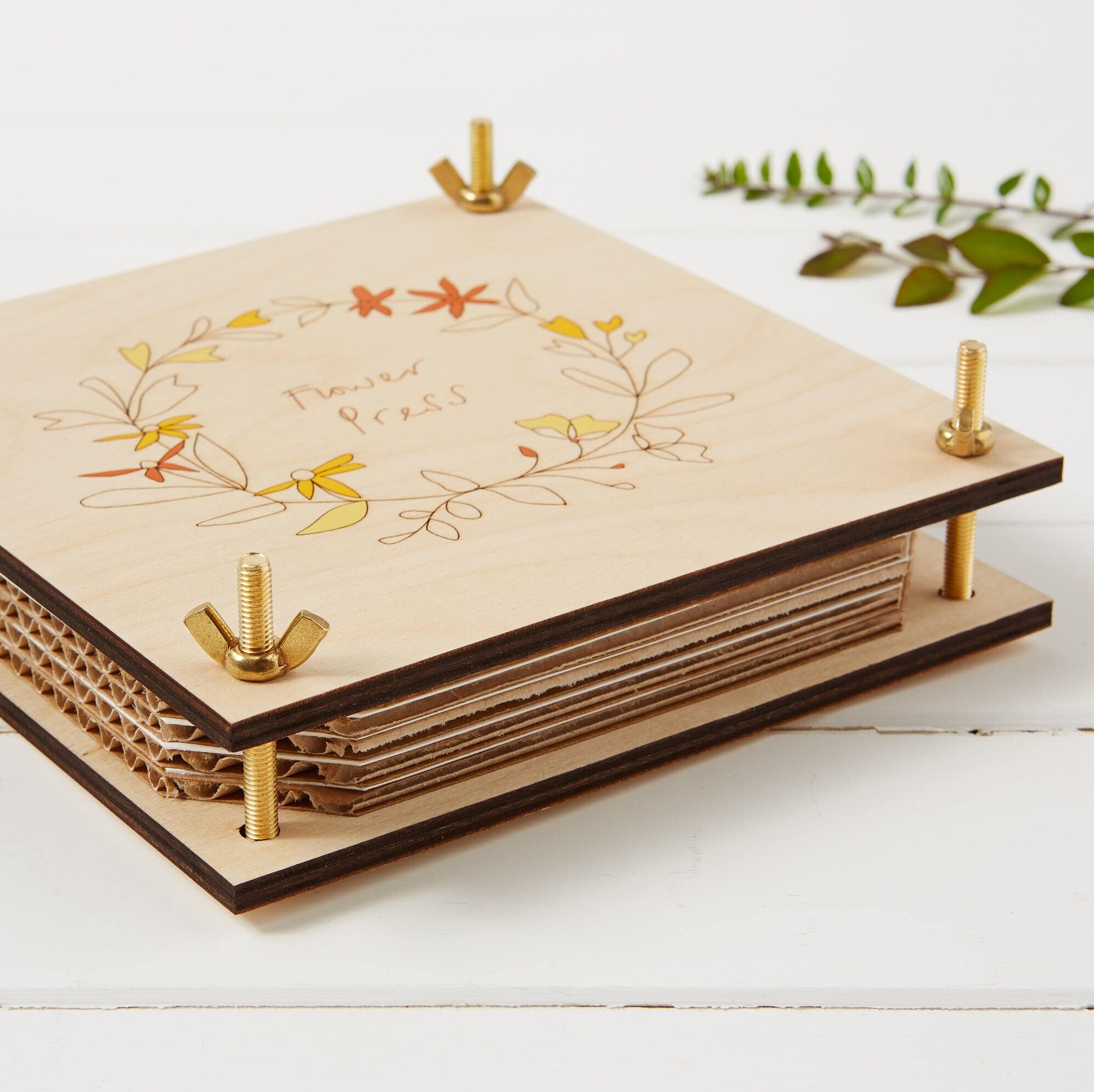 Flower Press Wooden Flower Press Etsy UK