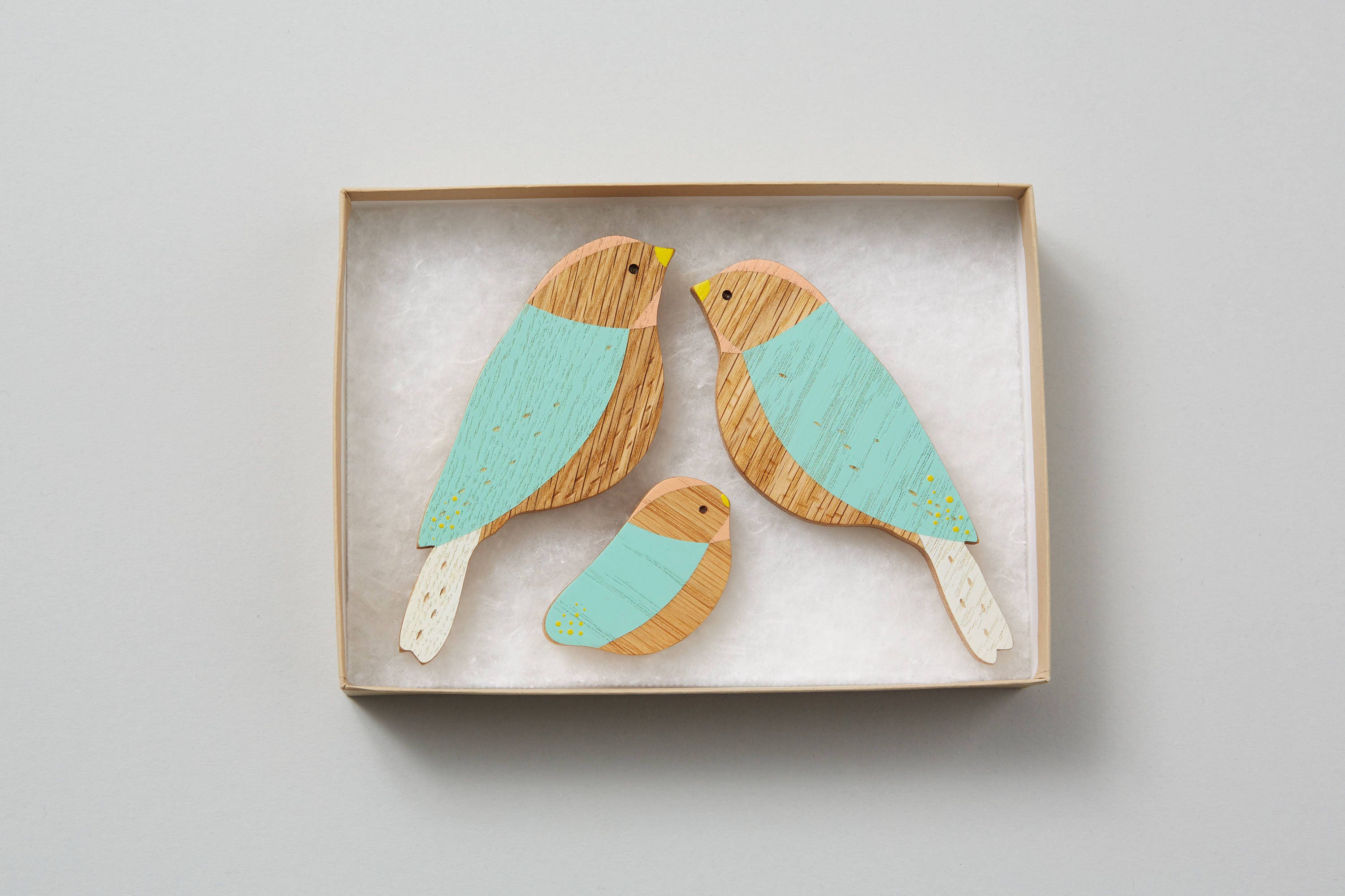 Wooden Wall Birds ONE BABY Family Sets Mother's Day Etsy