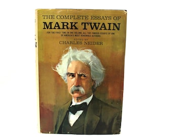 Mark Twain Essays Etsy The Complete Essays Of Mark Twain Vintage Book Huge Mark Twain Collection Hardcover Book S Mark Twain Gift Book Buy An Essay Paper also Protein Synthesis Essay Science Fiction Essay