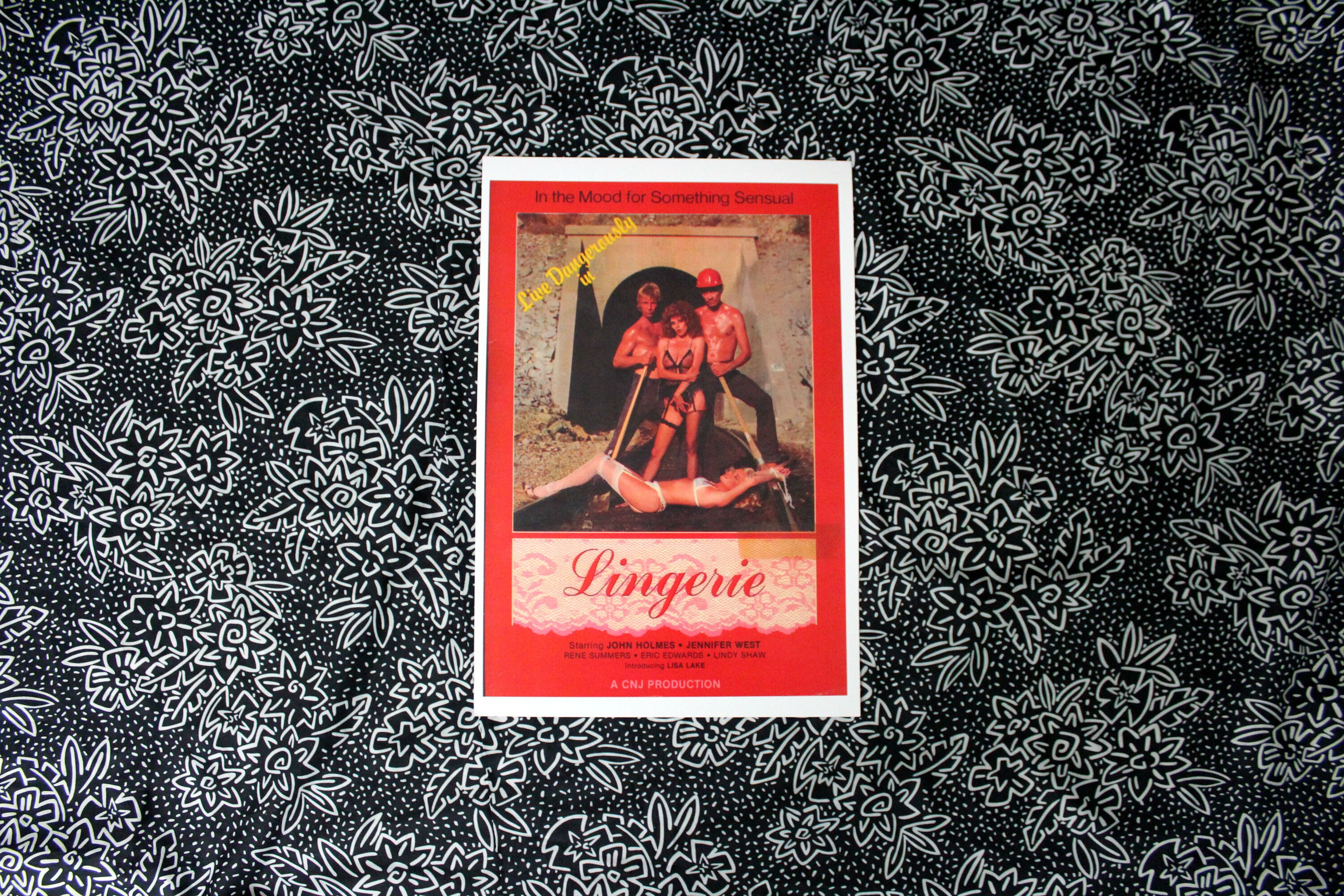 3000px x 2000px - Vintage Porno Poster. Lingerie Retro 80s Porno VHS Cover ...